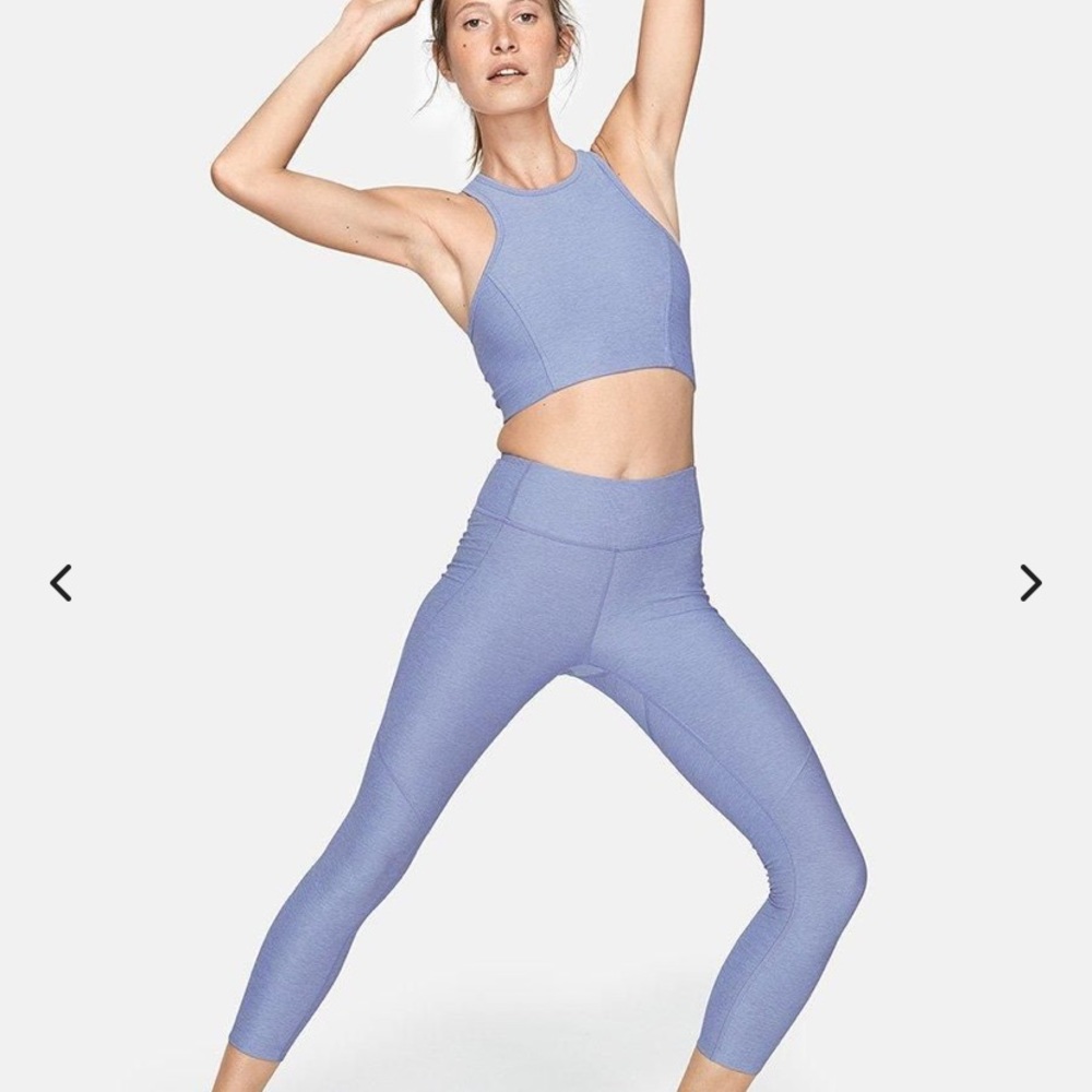 OUTDOOR VOICES ATHENA CROP AND LEGGINGS